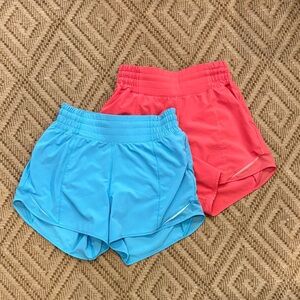 LuluLemon 4in Hottie Hot Shorts Bundle